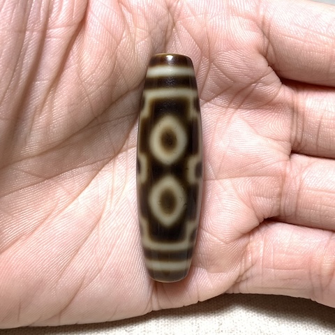 Four Buddha Eyed Dzi Bead